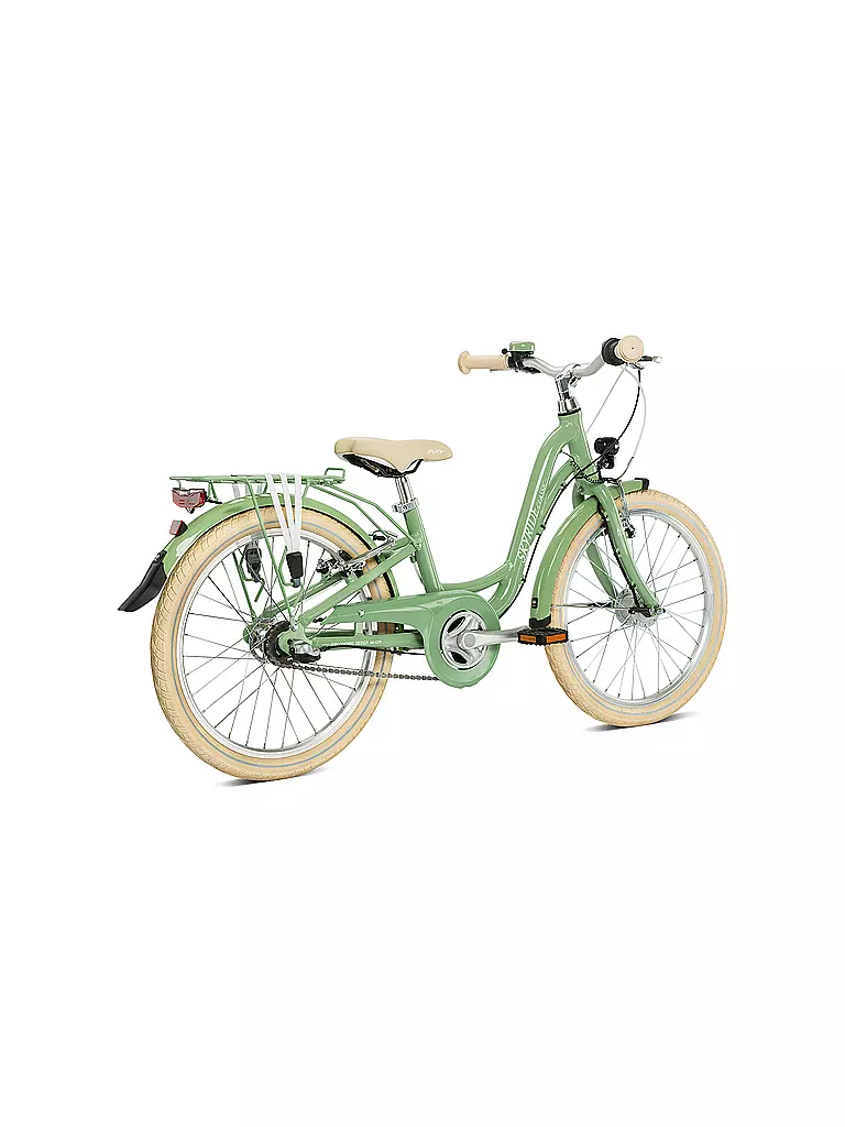 PUKY | Mädchen Fahrrad Skyride 20-3 Classic | grün