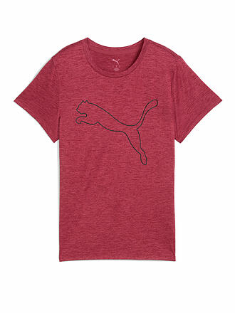 PUMA | Damen Fitnessshirt Essential Heather Logo