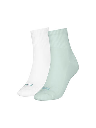 PUMA |  Damen Freizeitsocken Heart Logo Short Crew 2er Pkg. 