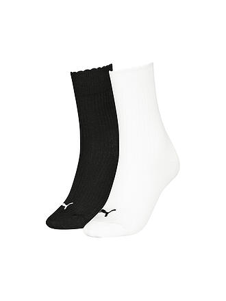 PUMA | Damen Freizeitsocken Scallop Edge 2er Pack