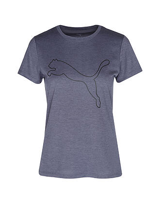 PUMA | Damen Fitnessshirt Essential Heather Logo