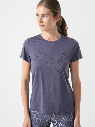 PUMA | Damen Fitnessshirt Essential Heather Logo