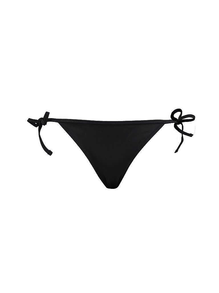 PUMA Damen Bikinihose mit seitlicher Schnürung schwarz | M