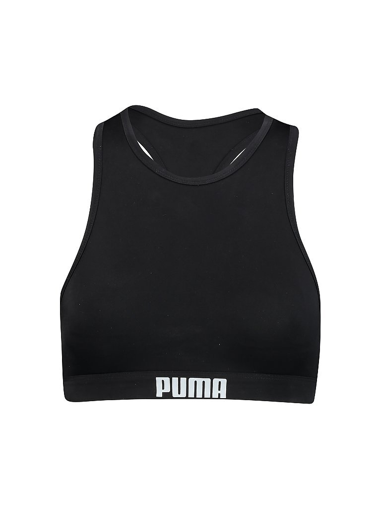 PUMA Damen Bikinioberteil Racerback schwarz | L