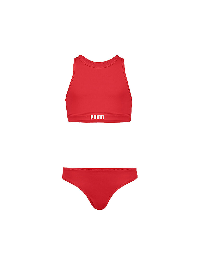 PUMA Mädchen Bikini Racerback rot | 128