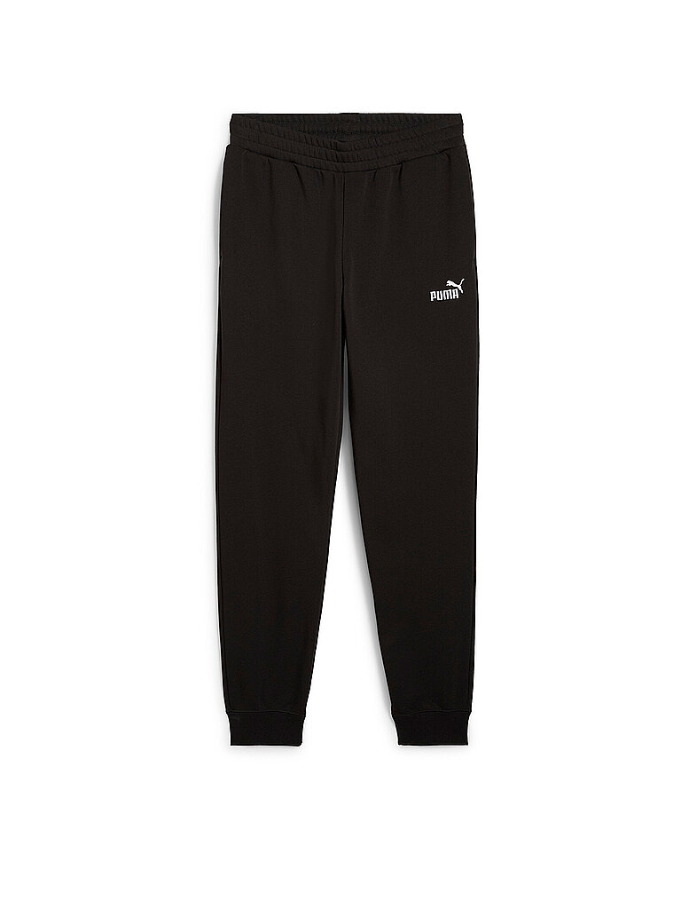 PUMA Herren Jogginghose Sweatpants Logo schwarz | L