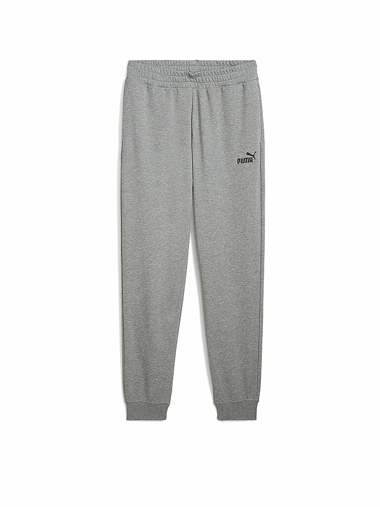 PUMA Herren Jogginghose Sweatpants Logo grau | S