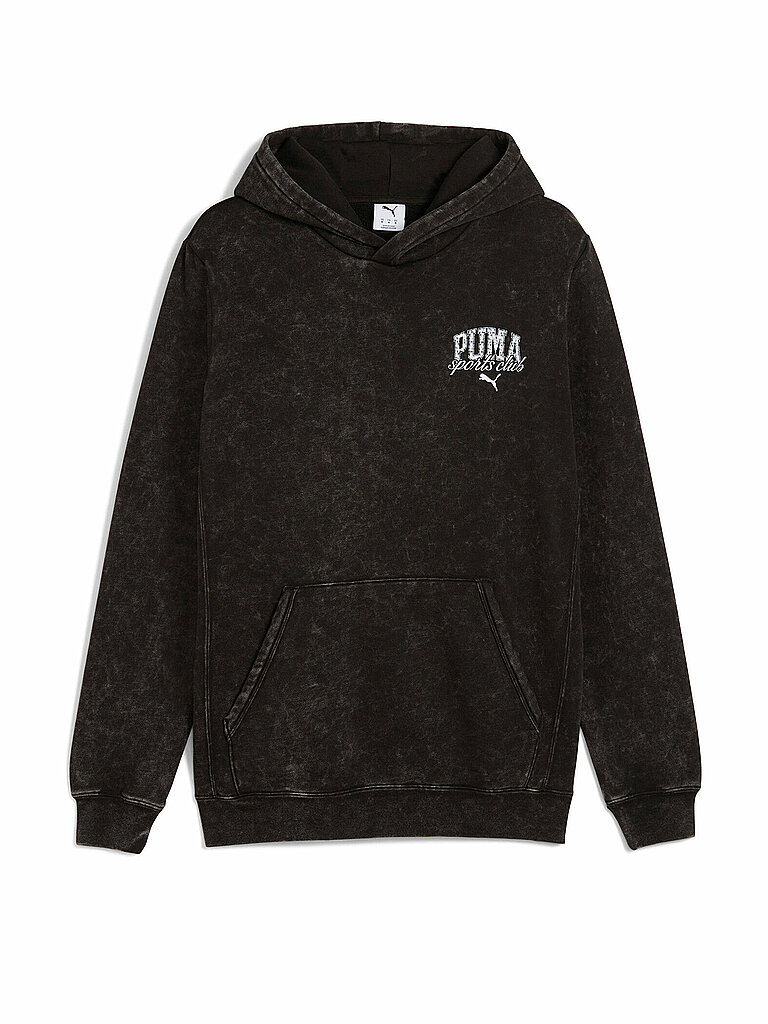 PUMA Herren Hoodie Class Washed schwarz | L
