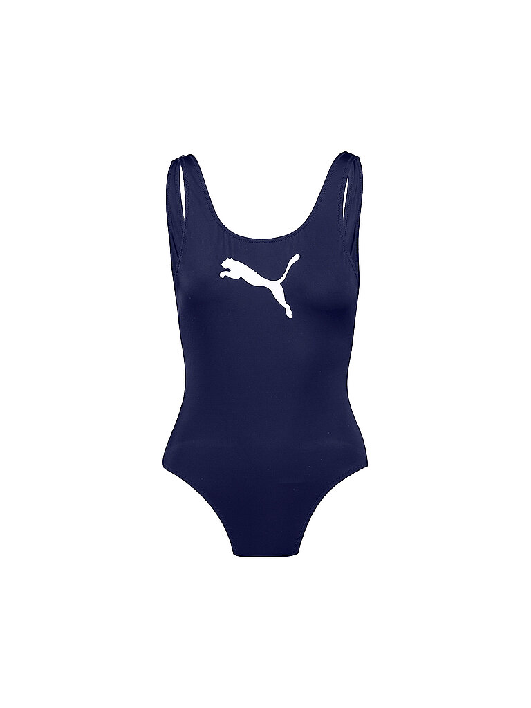 PUMA Damen Badeanzug dunkelblau | XL