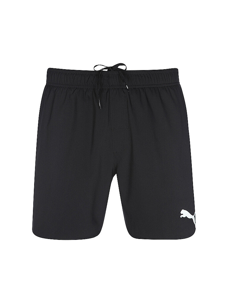 PUMA Herren Badeshorts Mid schwarz | L