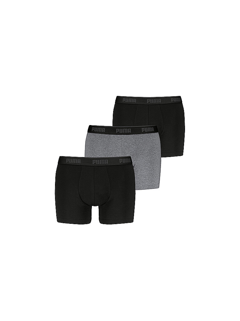PUMA Herren Boxer 3er Pkg. schwarz | L