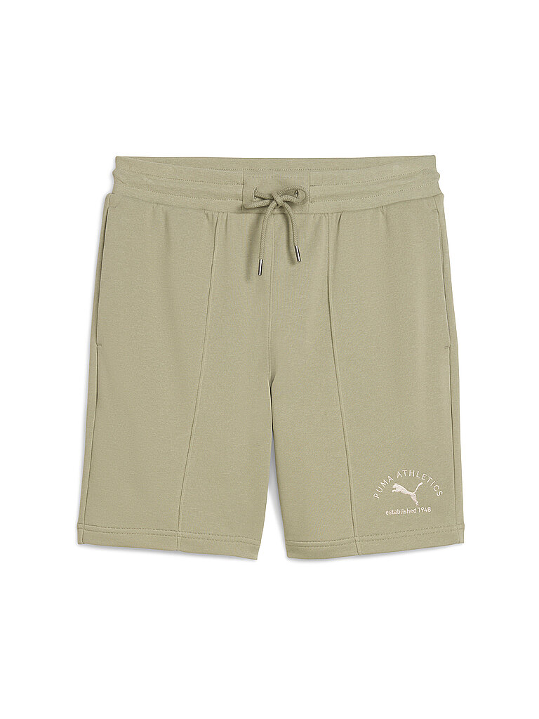PUMA Herren Shorts CLASS 8 Pintuck hellgrün | S