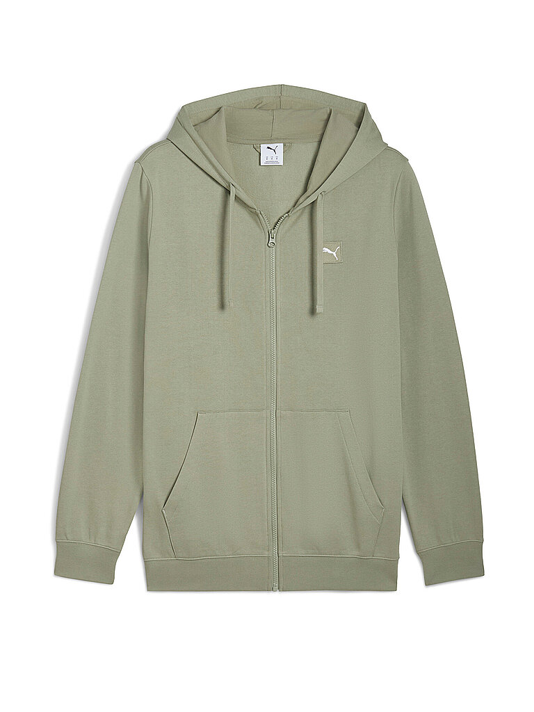 PUMA Herren Kapuzenjacke ESS ELEVATED hellgrün | M