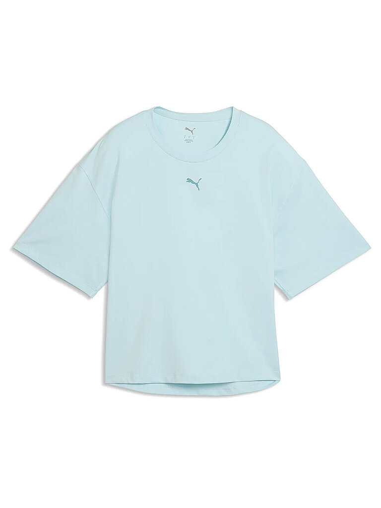 PUMA Damen Fitnessshirt Cloudspun hellblau | L