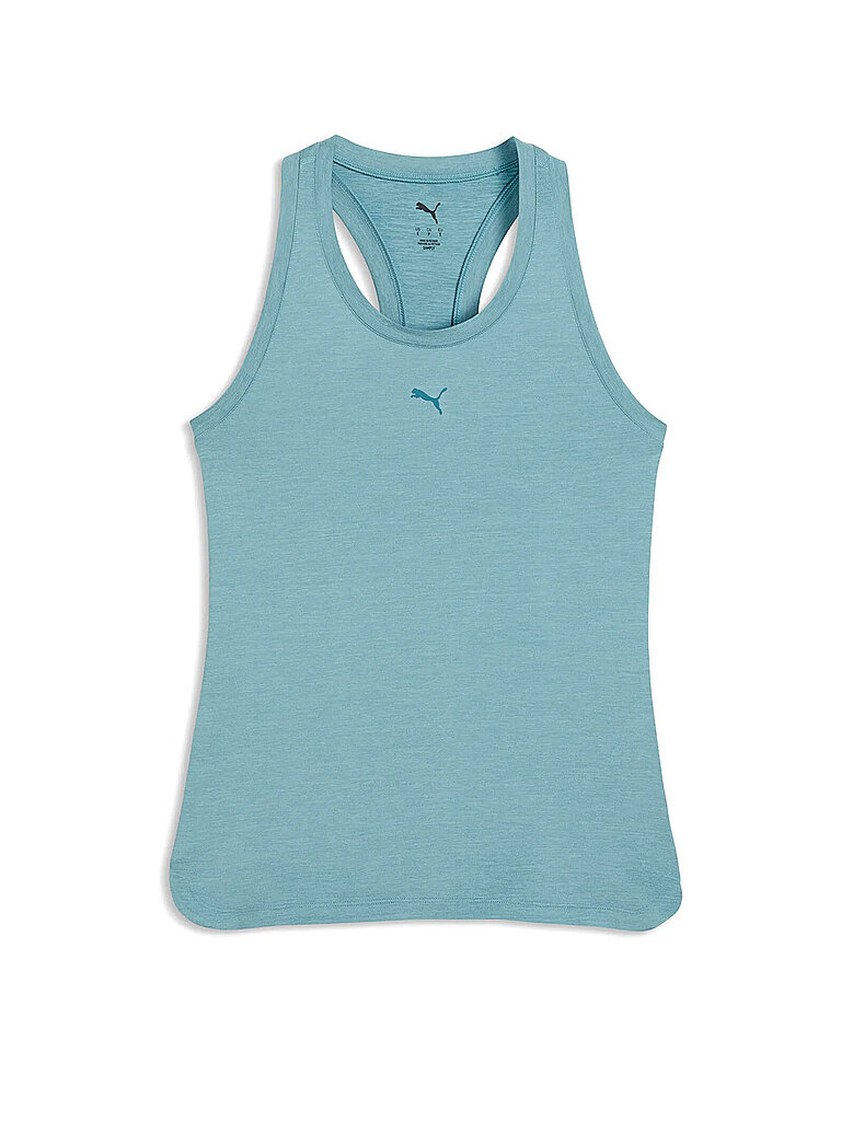 PUMA Damen Fitnesstank Cloudspun Racerback hellblau | S