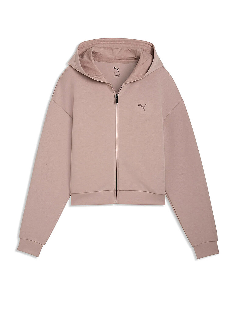 PUMA Damen Kapuzenjacke Cloudspun hellbraun | M