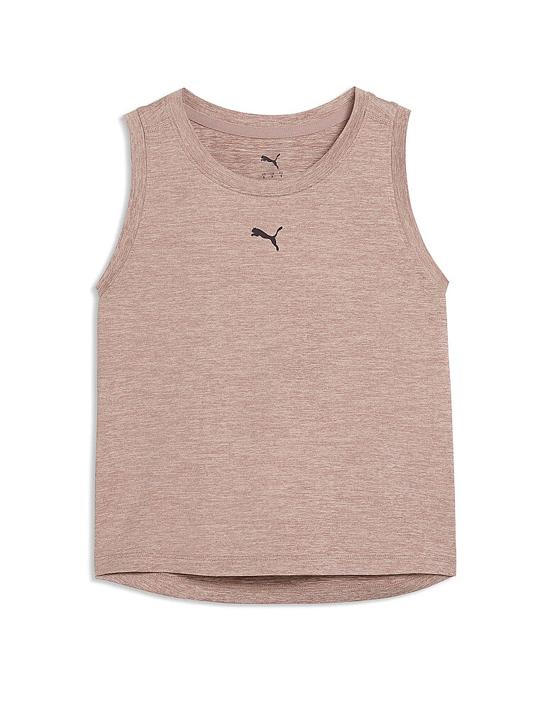 PUMA Damen Fitnesstank CLOUDSPUN hellbraun | XL