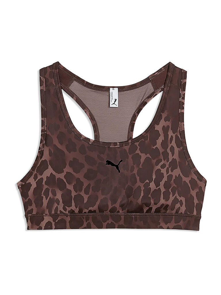 PUMA Damen Sport-BH 4KEEPS Medium Support braun | S