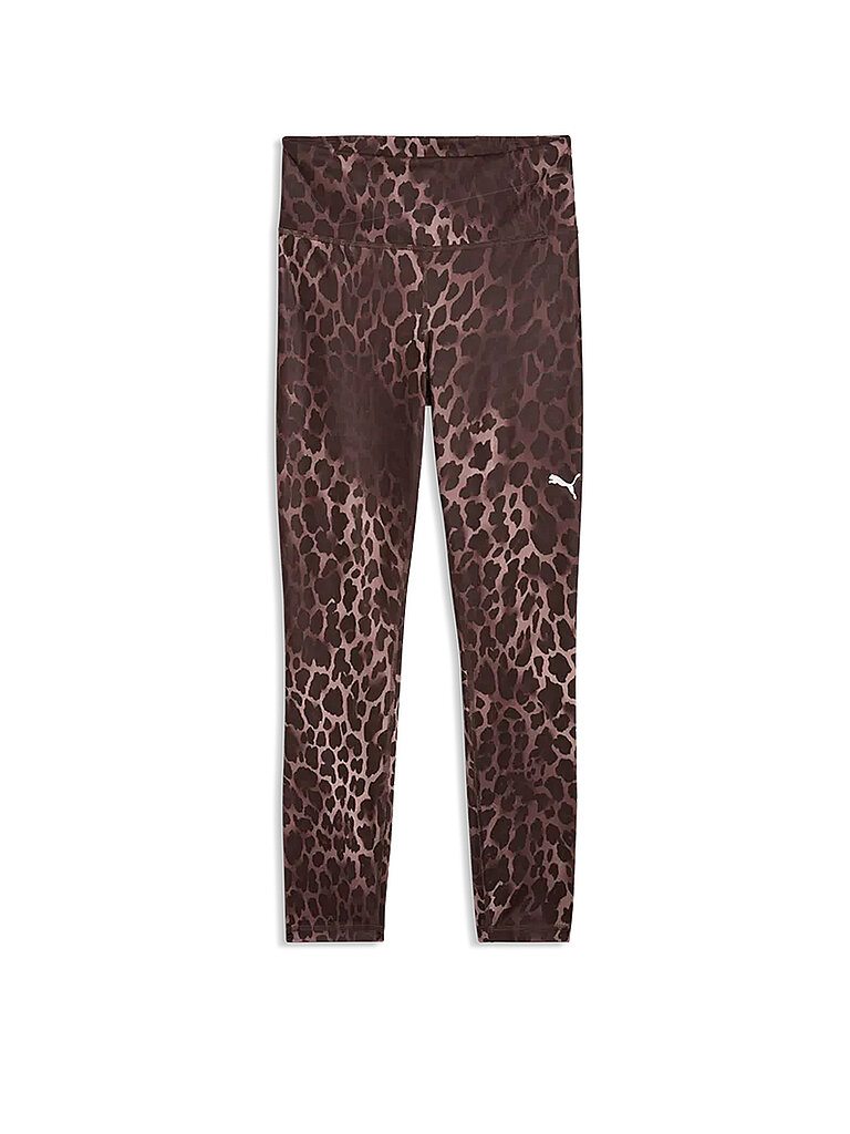 PUMA Damen Fitnesstights Train All Day 7/8 braun | XS