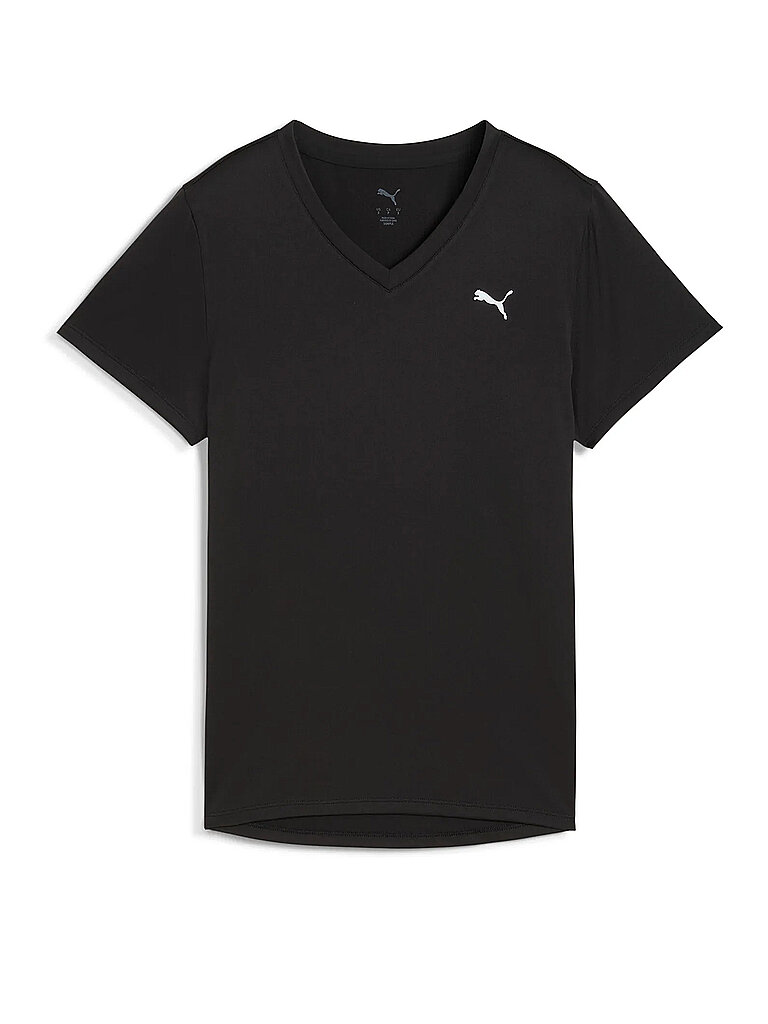 PUMA Damen Fitnessshirt Essential schwarz | L