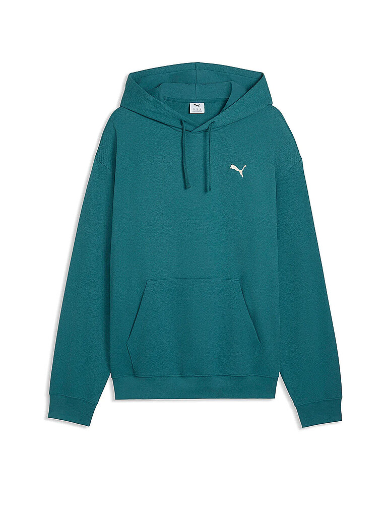 PUMA Herren Hoodie ESS ELEVATED RELAXED petrol | S