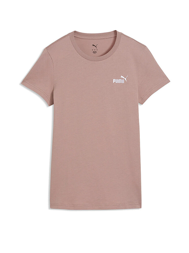 PUMA Damen T-Shirt ESS Small No. 1 Logo hellbraun | S
