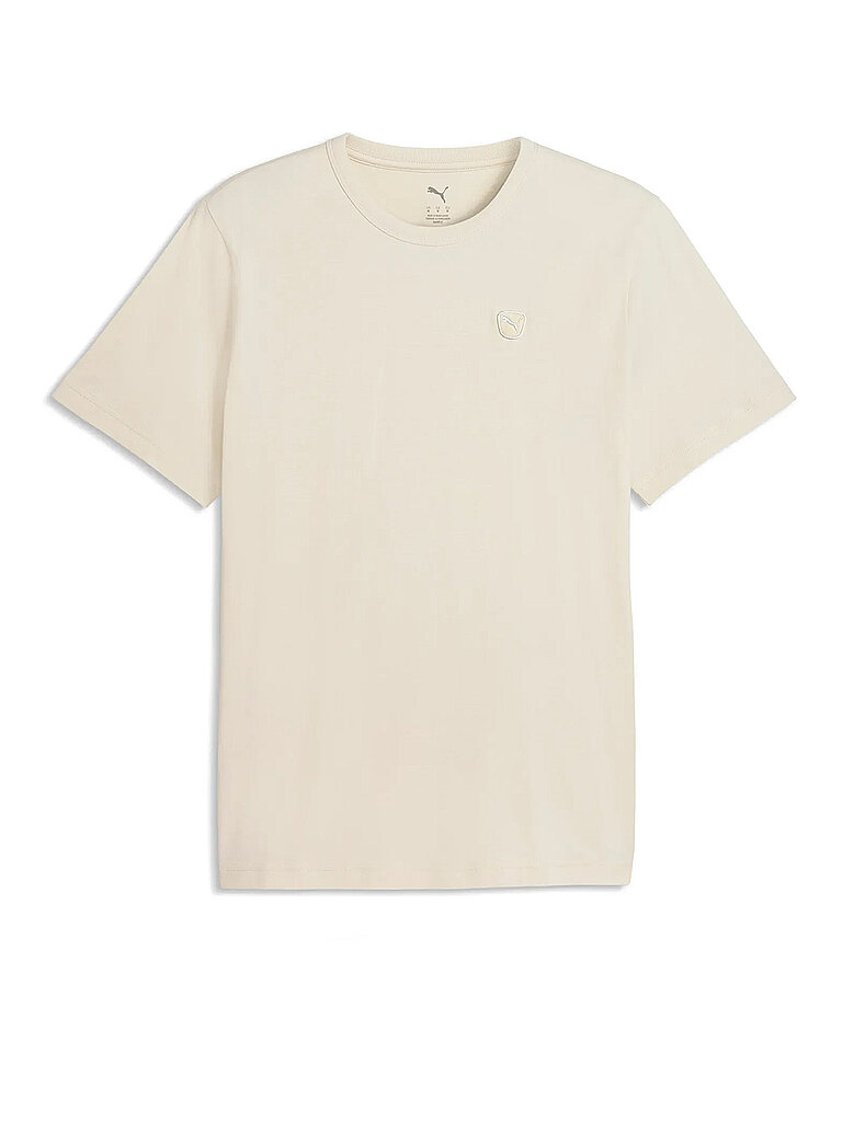 PUMA Herren T-Shirt Ess Elevated creme | L