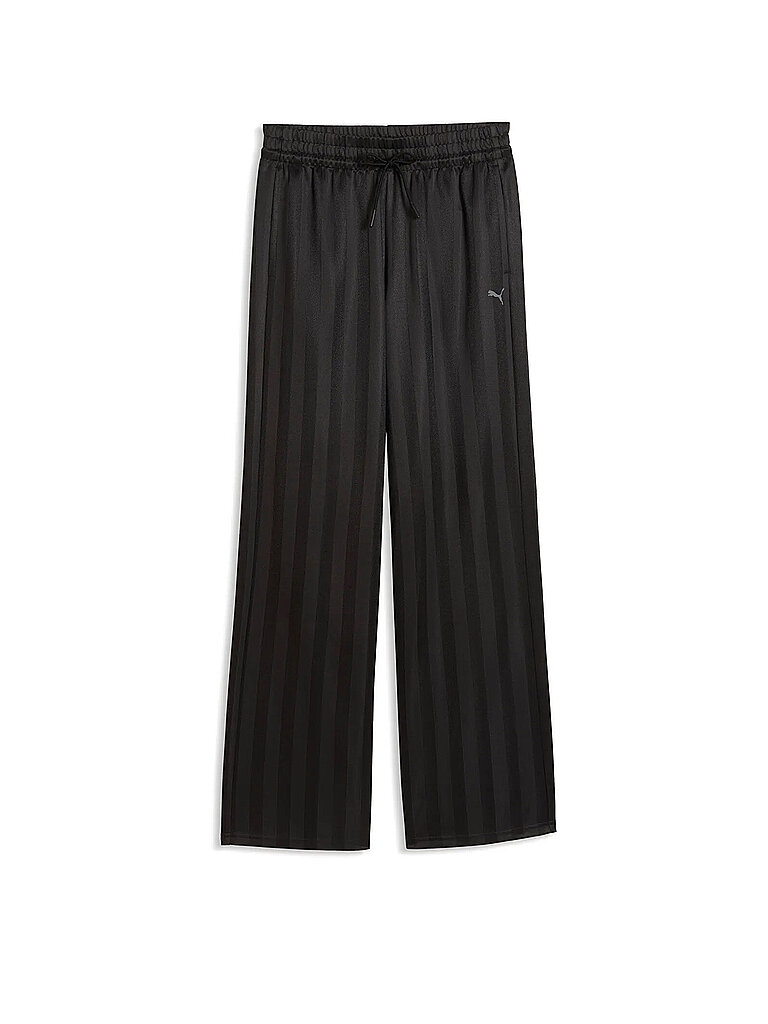 PUMA Damen Jogginghose League Wide Leg schwarz | L