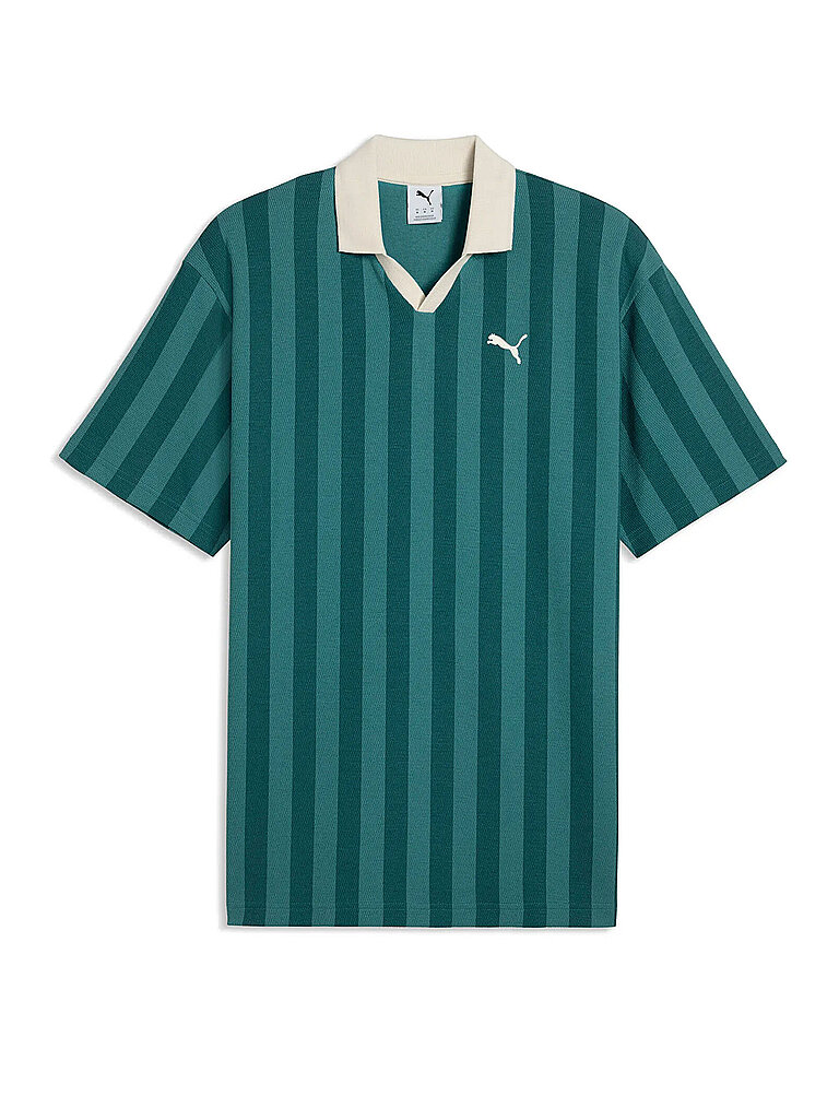 PUMA Herren Polo Class Relaxed Pinnacle petrol | L