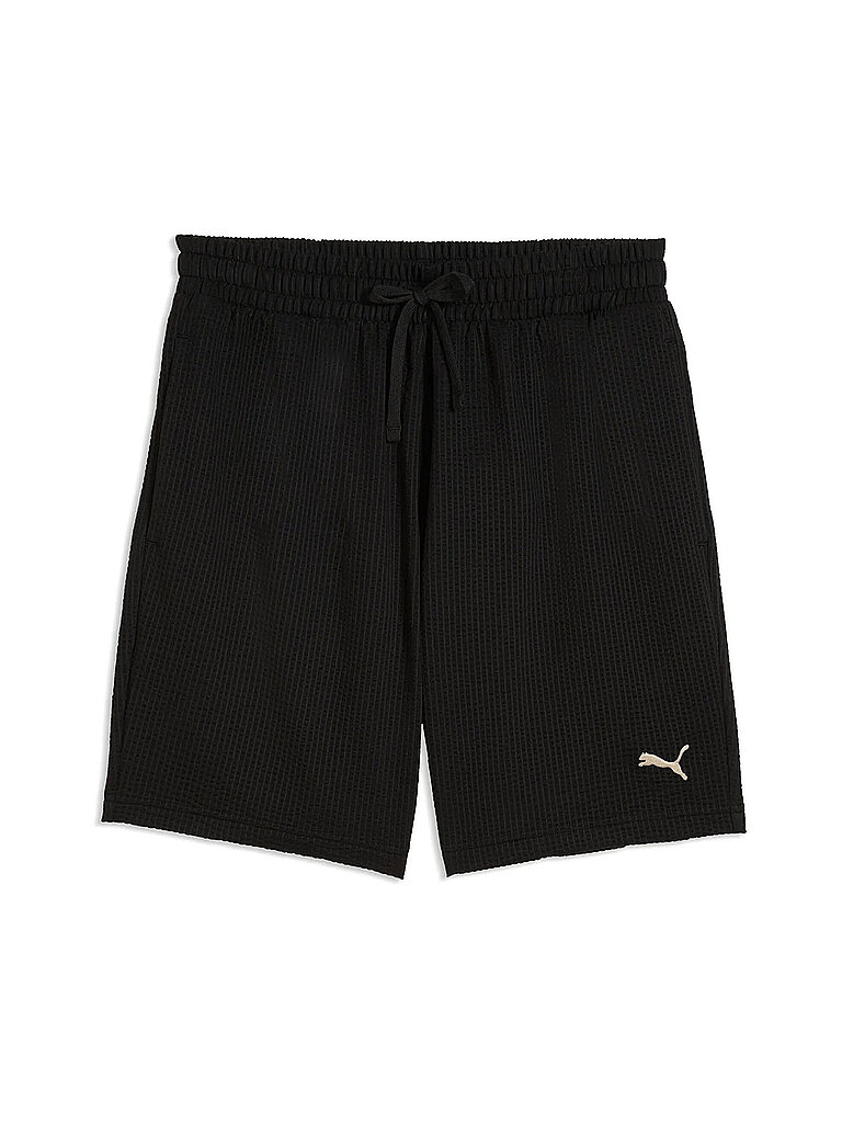 PUMA Herren Shorts Textured Essential schwarz | XXL