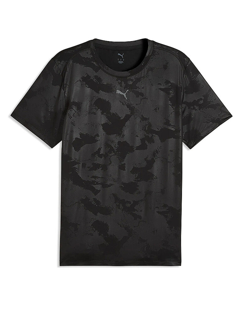 PUMA Herren Fitnessshirt Cloudspun Embossed schwarz | L