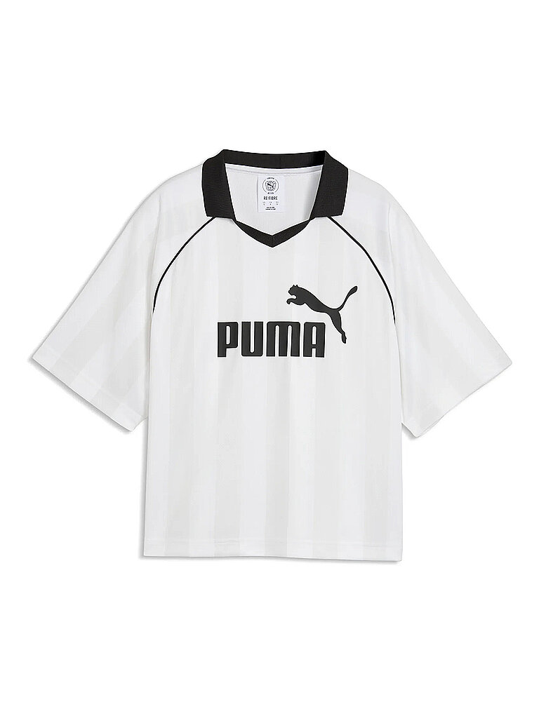 PUMA Damen Trikot Cropped Essential weiss | L