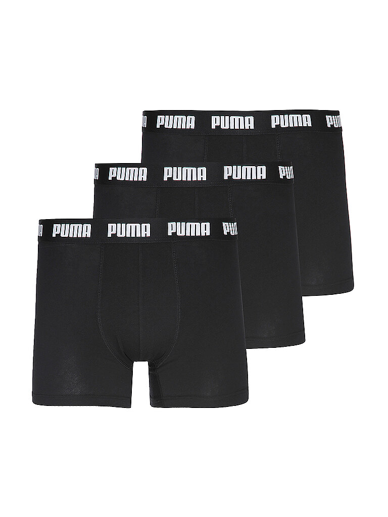 PUMA Herren Boxershorts Everyday 3er Pack schwarz | L