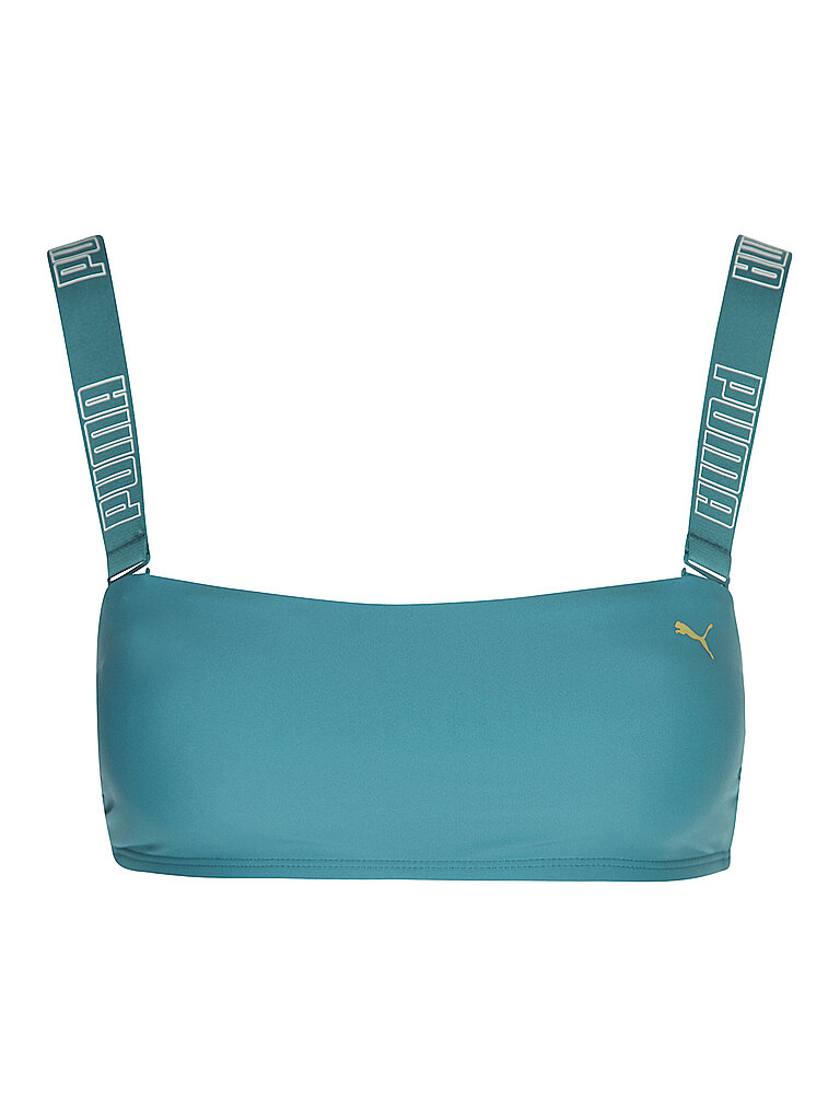 PUMA Damen Bikinioberteil Bandeau petrol | XS