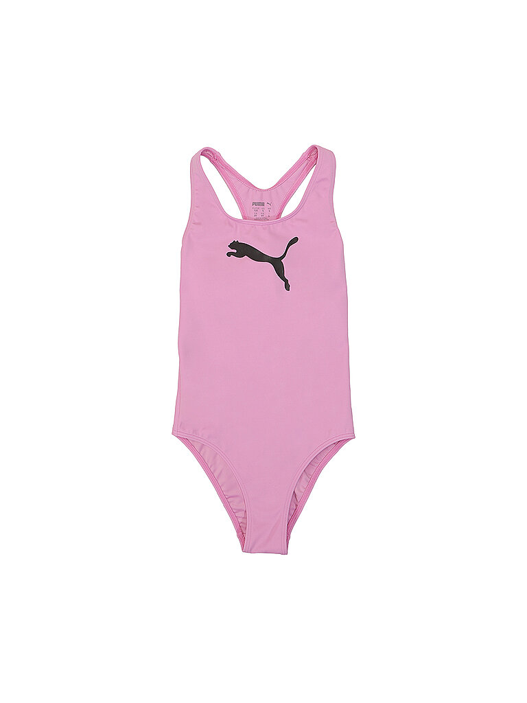 PUMA Mädchen Badeanzug Racerback rosa | 164