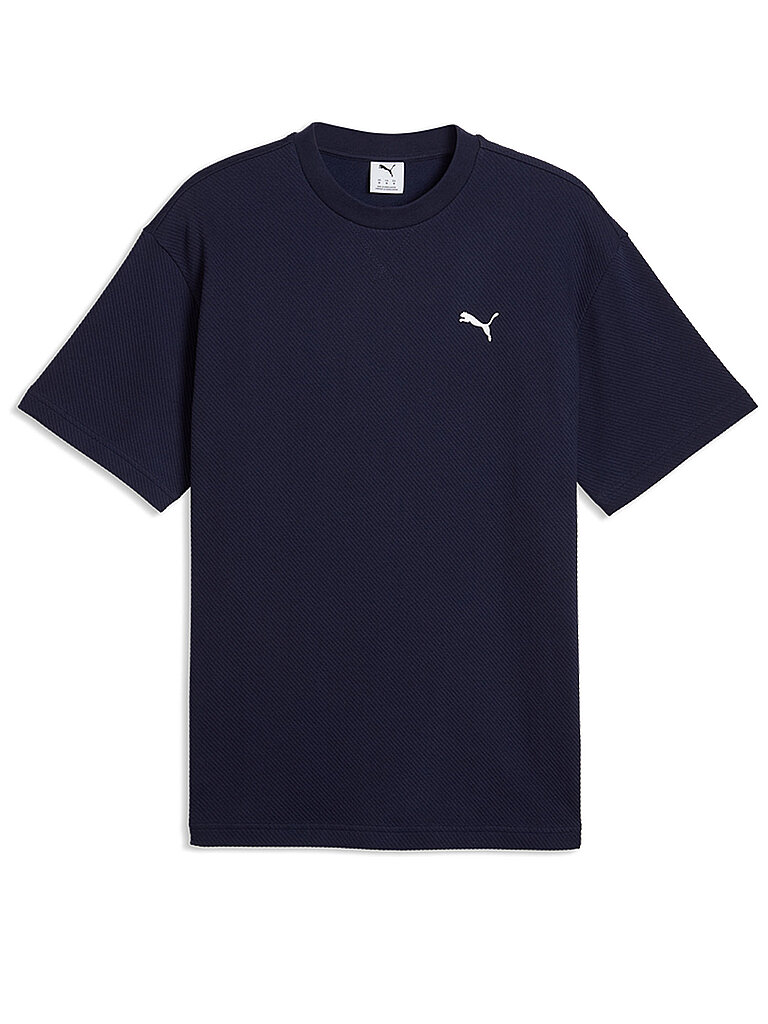 Puma PUMA Herren T-Shirt Ess Elevated dunkelblau | S, dunkelblau