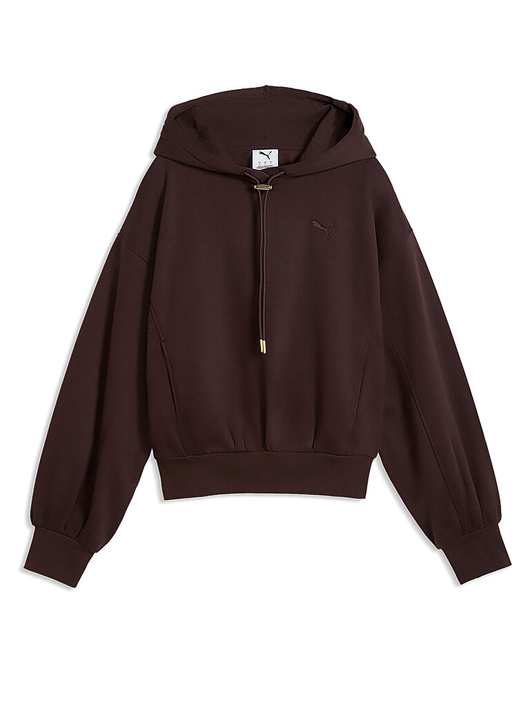 Puma PUMA Damen Hoodie Her Relaxed braun | XS, braun