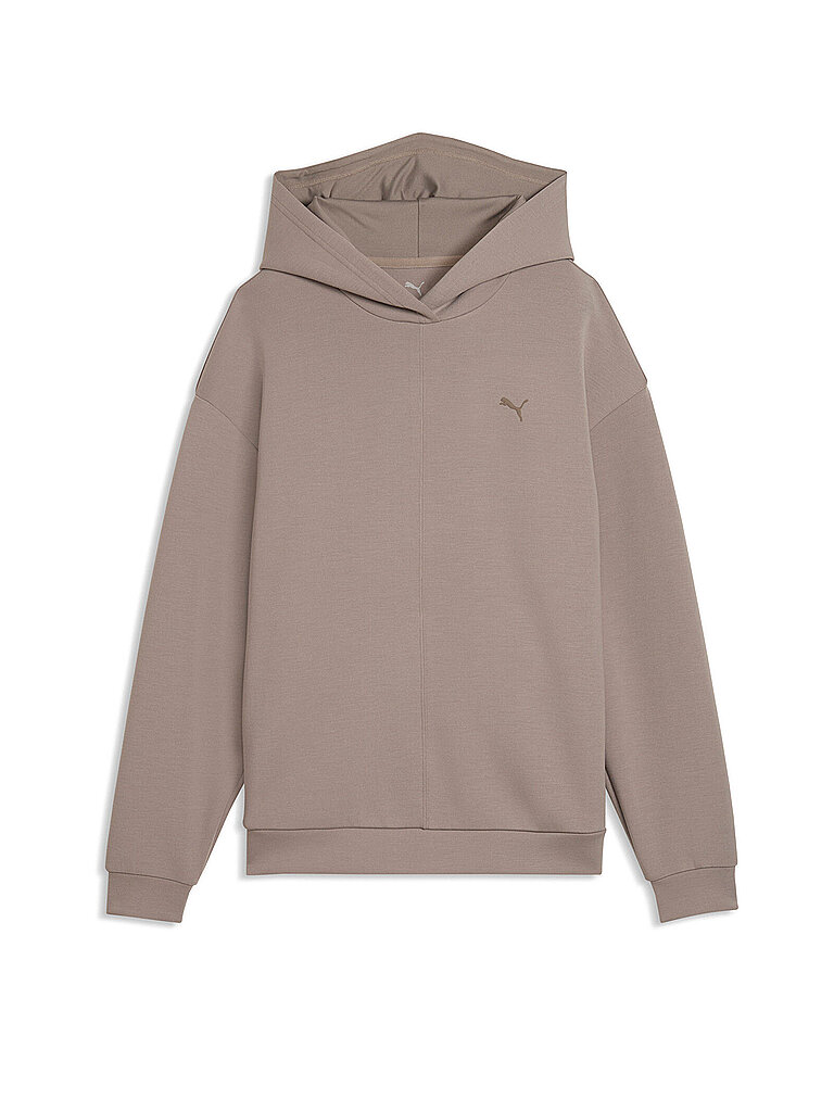 Puma PUMA Damen Hoodie Cloudspun hellbraun | S, hellbraun