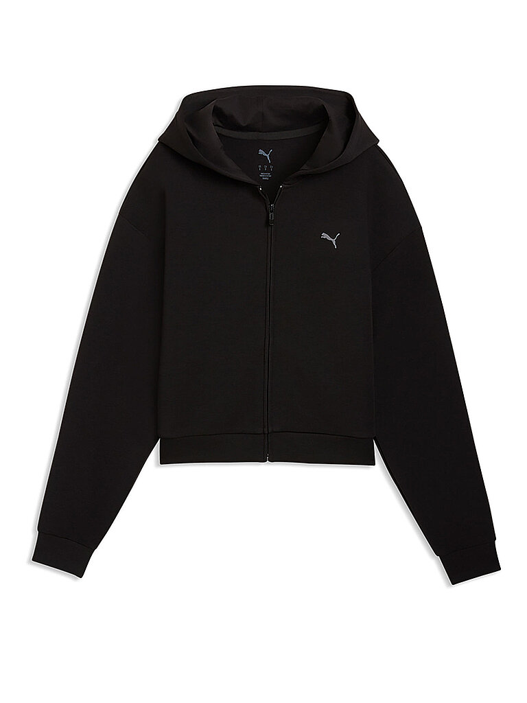 Puma PUMA Damen Kapuzenjacke Cloudspun schwarz | XS, schwarz
