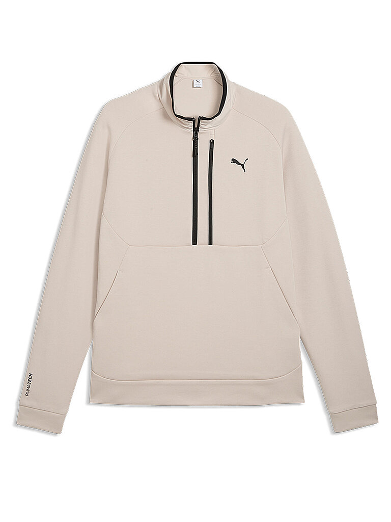Puma PUMA Herren Sweater Pumatech 1/2 Zip beige | S, beige