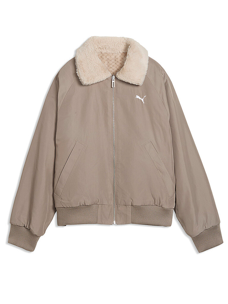 PUMA Damen Jacke Reversible Blouson High Loft Lining camel | L