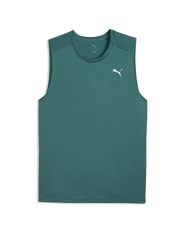 Puma PUMA Herren Fitnesstank PWRTRAIN dunkelgrün | S, dunkelgrün