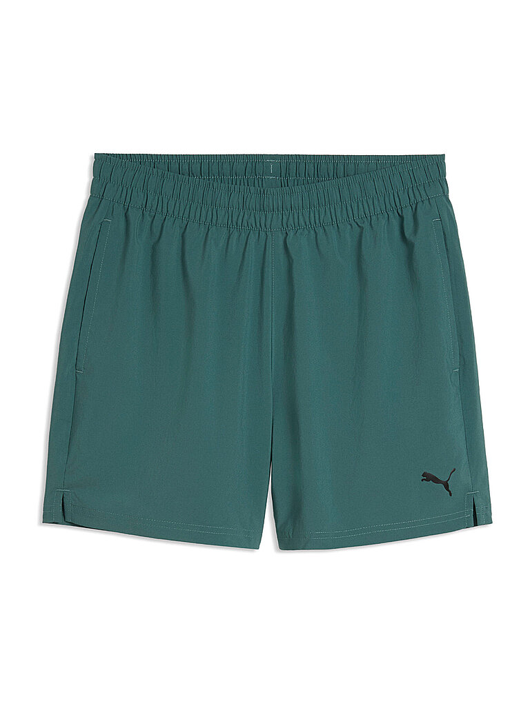 Puma PUMA Herren Fitnessshorts Essential Woven 5inch dunkelgrün | S, dunkelgrün
