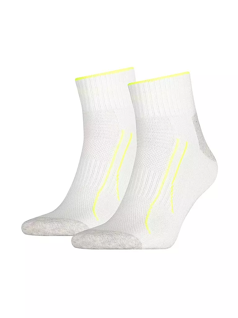 PUMA | 2er Pkg. Socken Quarter | weiss