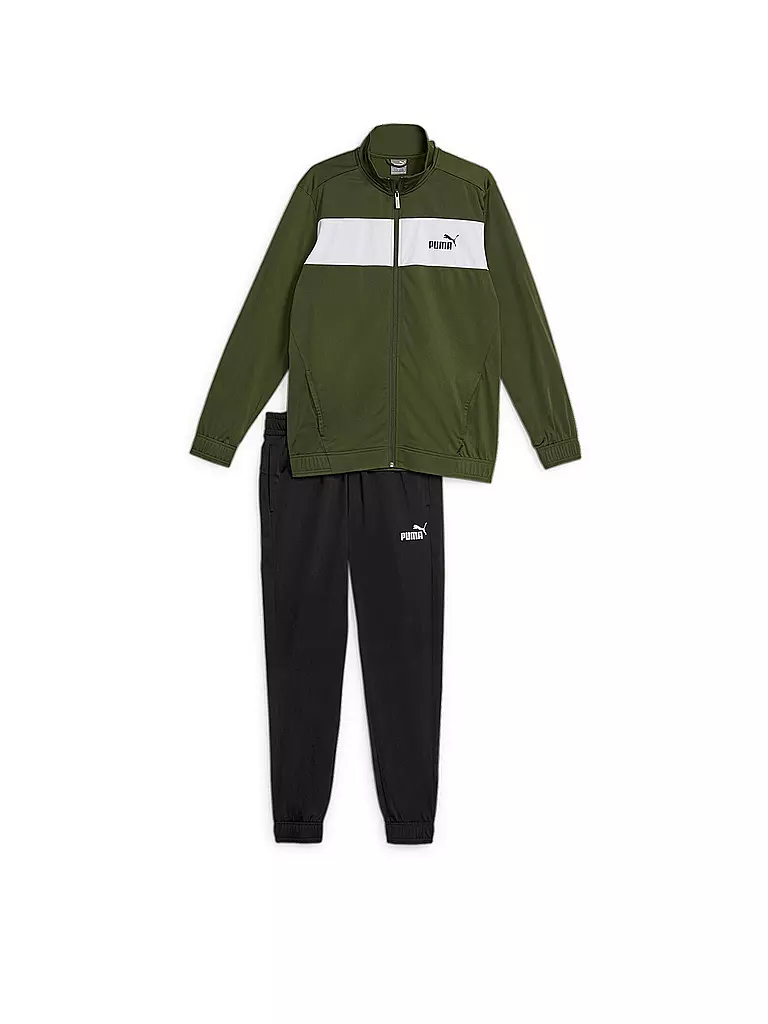Puma sale anzug grün