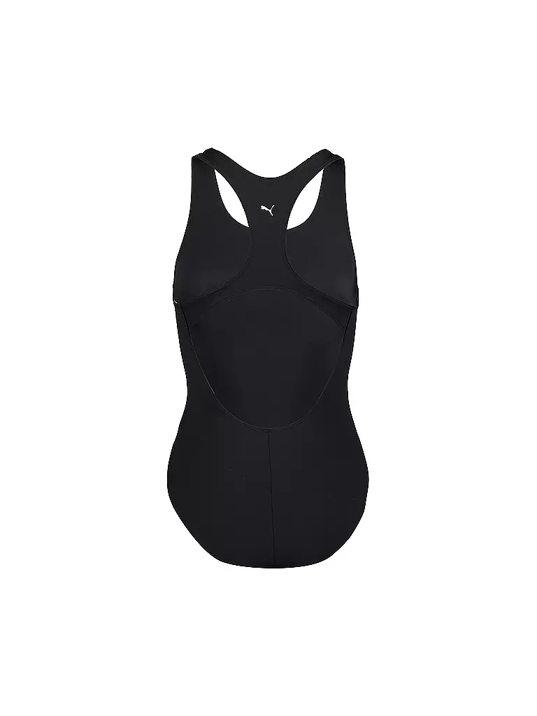 PUMA | Damen Badeanzug Racerback | schwarz