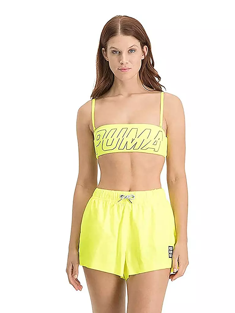 PUMA | Damen Badeshort | gelb