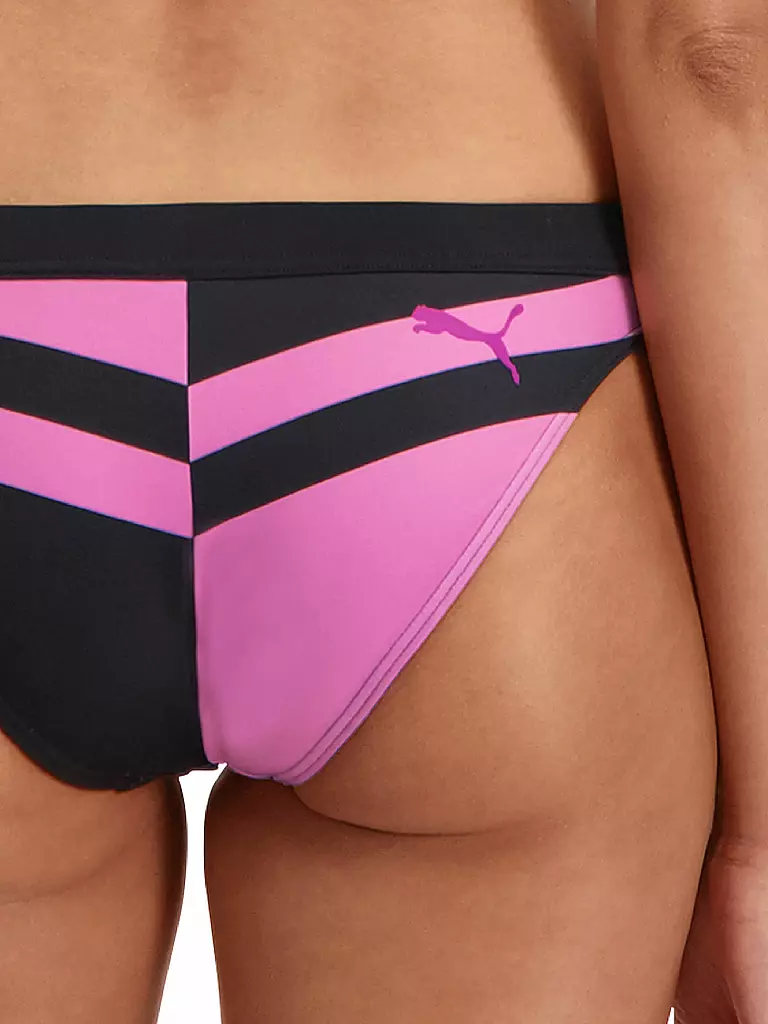 PUMA | Damen Bikinihose Heritage Stripe | pink