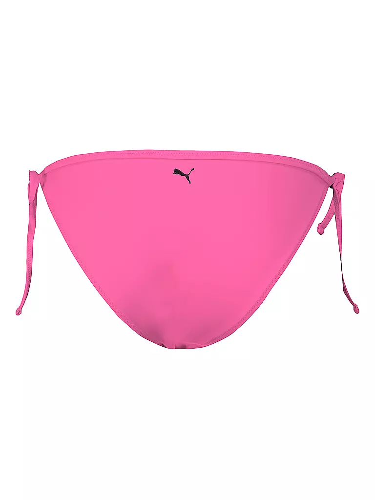 PUMA | Damen Bikinihose mit seitlicher Schnürung | pink