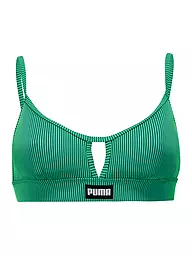 PUMA | Damen Bikinioberteil Peak-a-Boo | grün